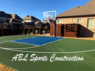backyard court installer